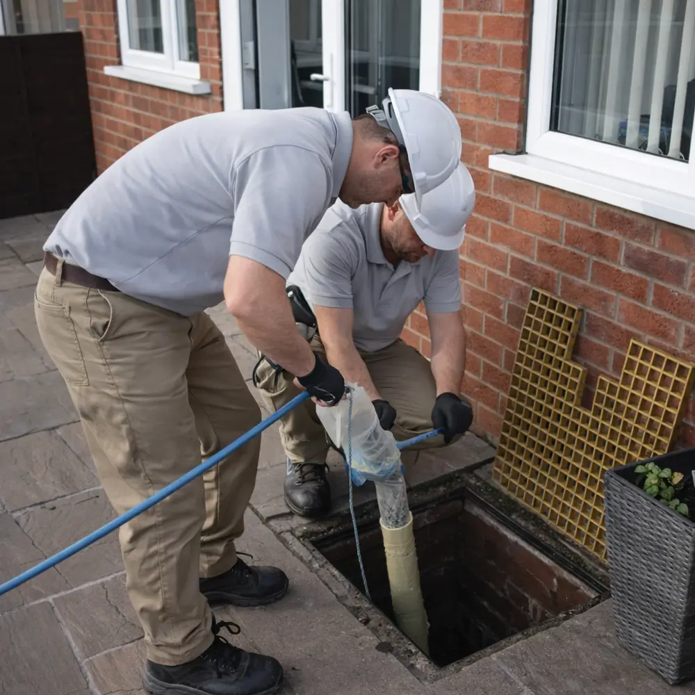 Blocked drain repair service in Beckenham